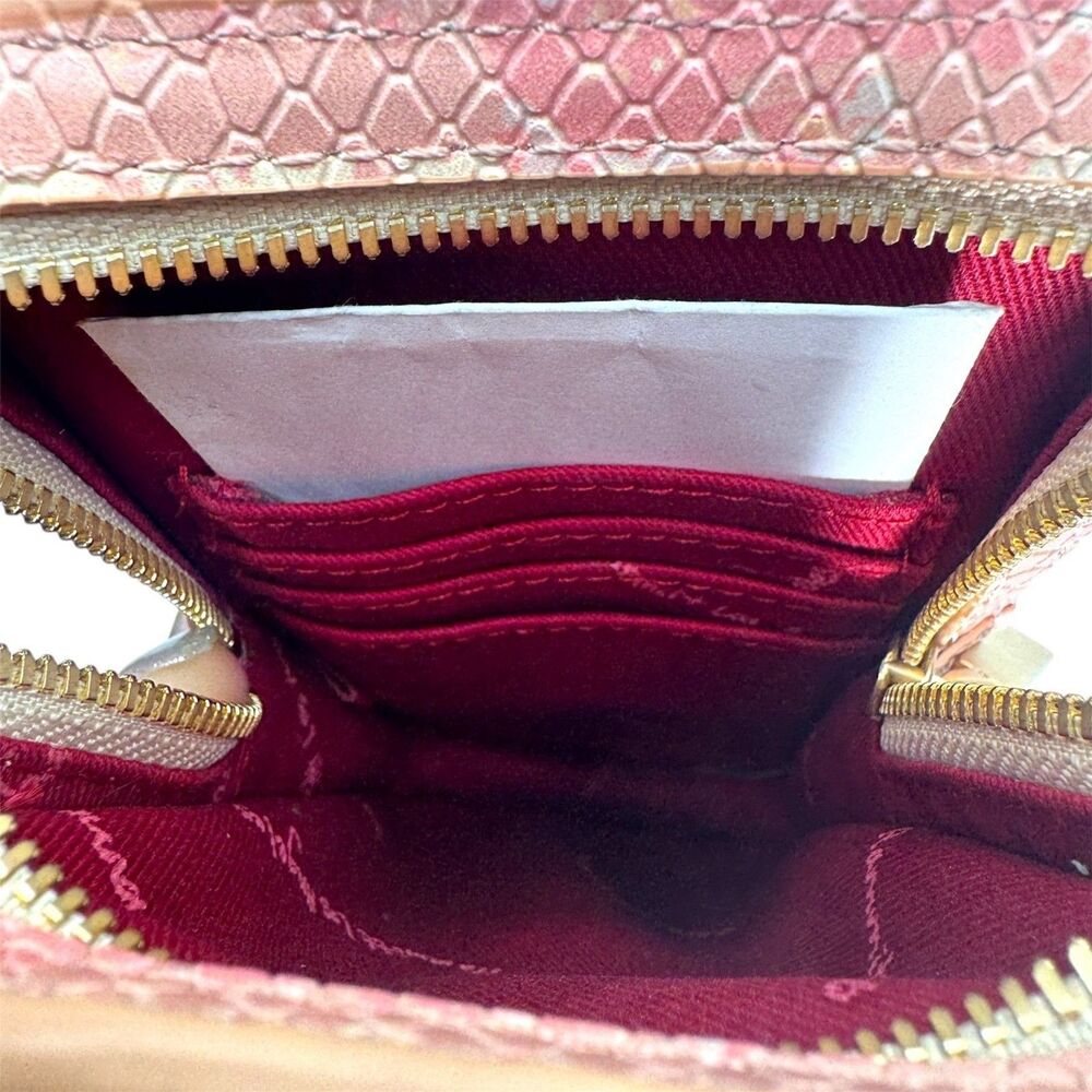 Hammitt 310 Pink Himalayan Snake Leather Crossbody Purse - Picture 10 of 15